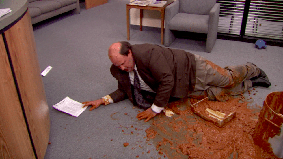 Brian Baumgartner on the Story Behind Kevin’s Chili Spill on The Office, and That Post Malone Selfie