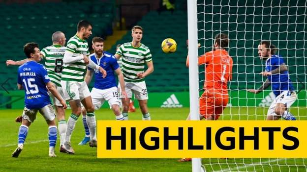 Highlights: Celtic 1-1 St Johnstone, Scottish Premiership