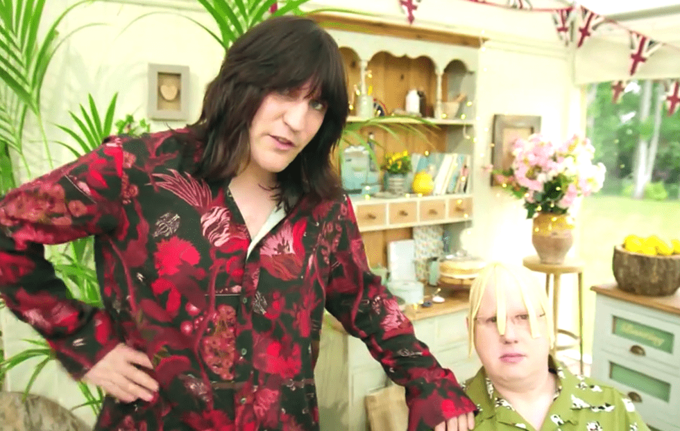 Noel Fielding Is ‘Always Getting Told Off’ on The Great British Baking Show