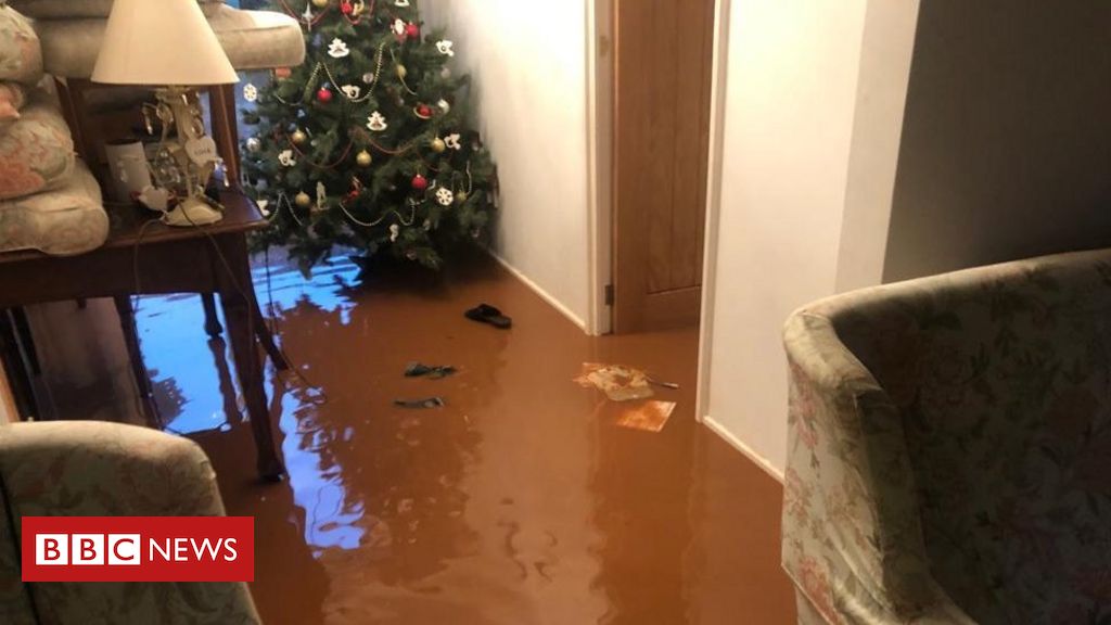 Flooding dampens Christmas spirit as homes and shops hit