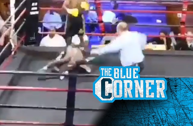 You’ve never seen a fighter’s body fold in half from a knockout punch quite like this