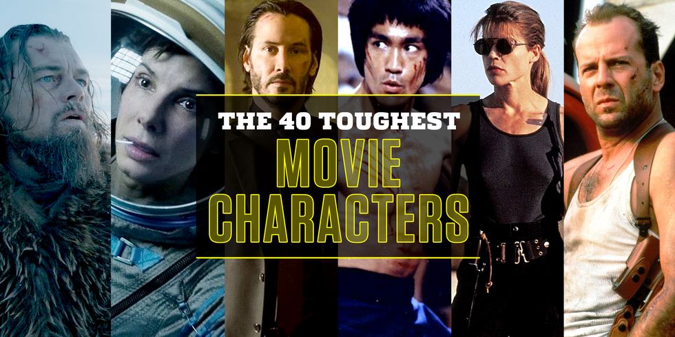 The 40 Toughest Movie Characters