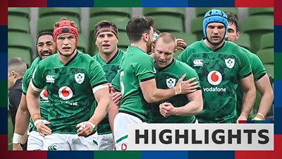 Six Nations 2021: Ireland 32-18 England highlights
