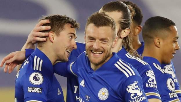 Leicester beat Palace to move closer to Champions League qualification