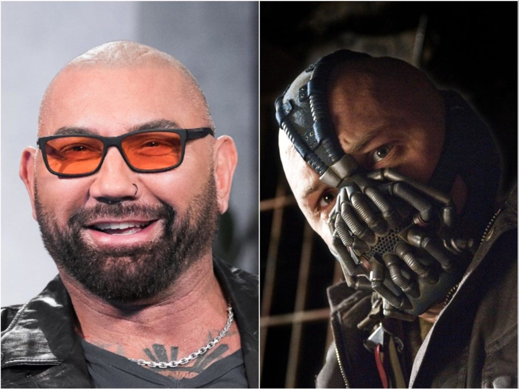 Dave Bautista describes failed pitch to play Batman villain Bane: ‘They had a giggle and showed me the exit’