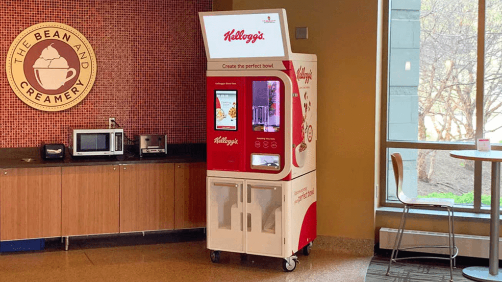These Mix-and-Match Kellogg’s Cereal Vending Machines Are Carb Heaven