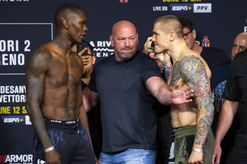 UFC 263 play-by-play and live results
