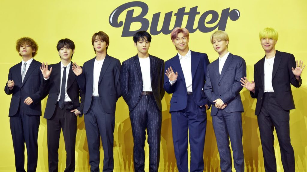 BTS Will Make You Sweat Like That Performing ‘Butter’ On A Massive Bridge