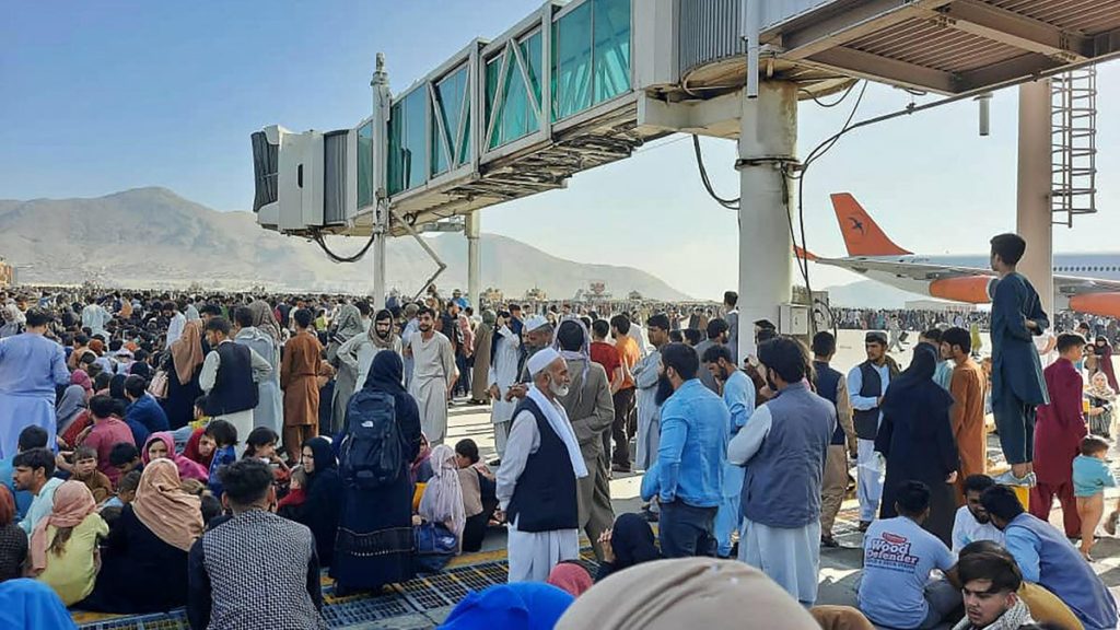 Several Deaths Reported At Kabul Airport As Afghans Try To Cling On To Departing U.S. Jet