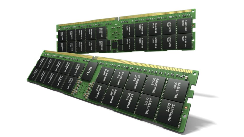 Samsung Teases Absurdly Fast 512GB DDR5 RAM Modules