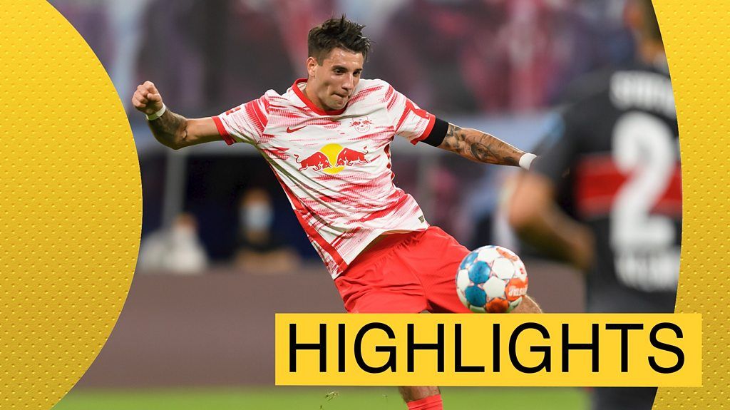 Bundesliga highlights: Dominik Szoboszlai scores twice in as RB Leipzig beat VfB Stuttgart 4-0