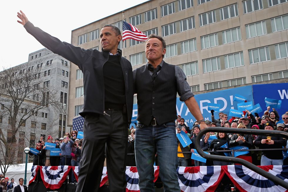 Bruce Springsteen and Barack Obama Will Publish A Book, Renegades: Born in the USA