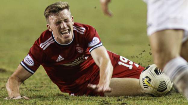 Qarabag 1-0 Aberdeen: Stephen Glass brandishes home side’s pitch a ‘disgrace’ in first-leg defeat