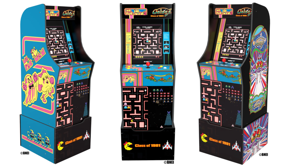 Arcade1Up Combined ‘Ms. Pac-Man’ and ‘Galaga’ for Its Latest Machine