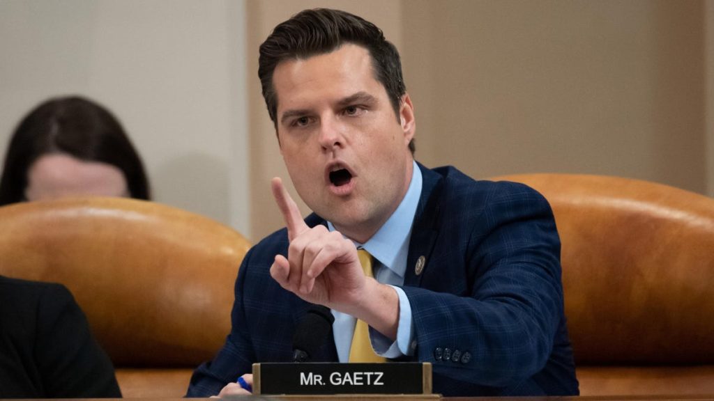 Matt Gaetz Says He’s Talked With Trump About Making Him Speaker Of The House
