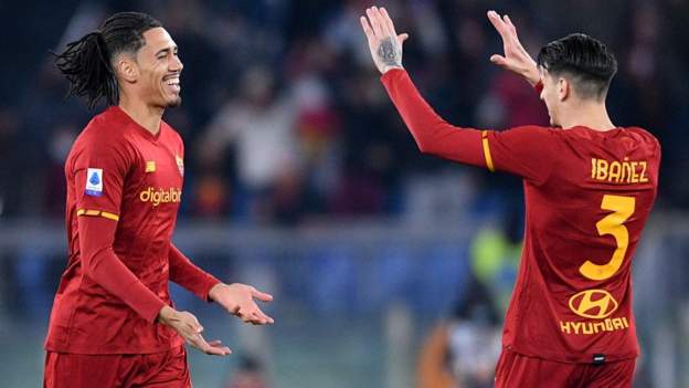 Roma 2-0 Spezia: Chris Smalling and Roger Ibanez goals give Jose Mourinho’s side the win