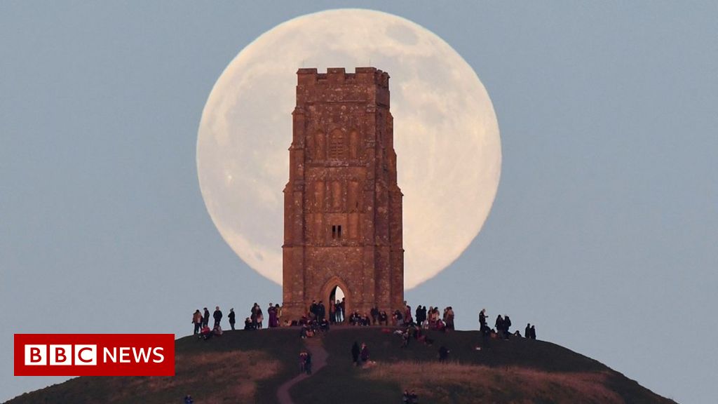 In pictures: Stunning Wolf Moon dazzles around the world