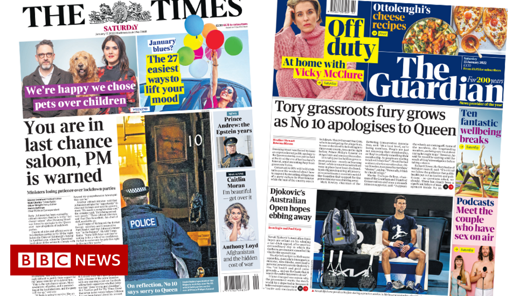 The Papers: PM in ‘last chance saloon’ as he ‘plots fightback’