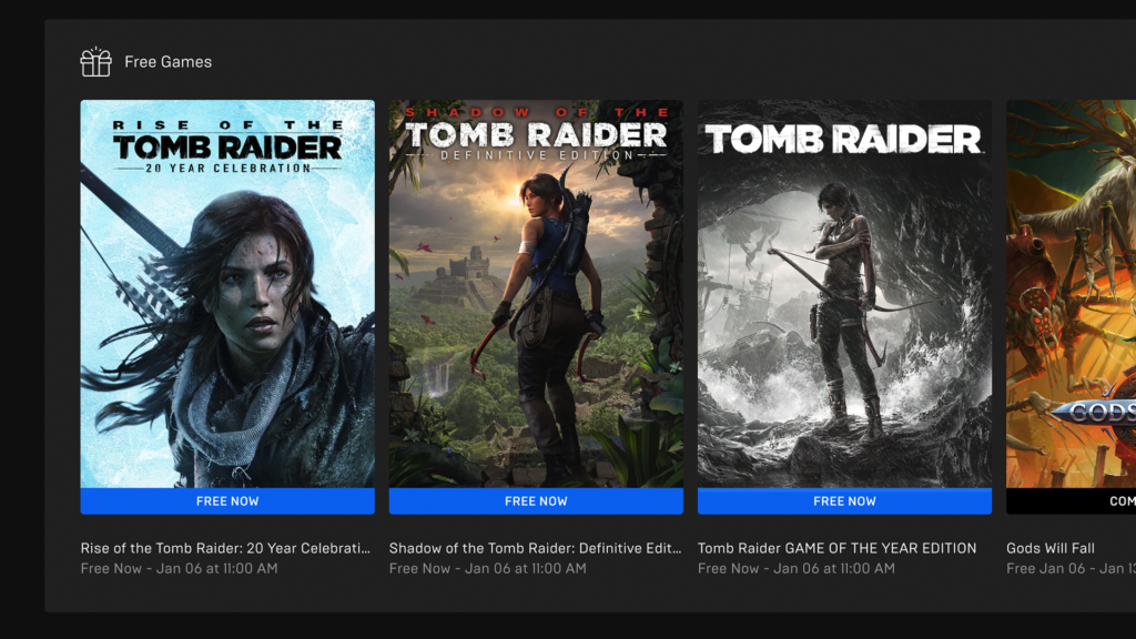 Get the ‘Tomb Raider’ Reboot Trilogy for Free on Epic Games