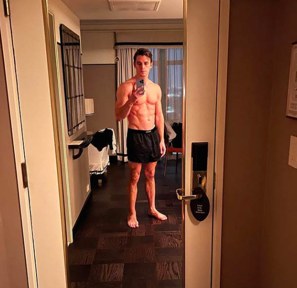 Antoni Porowski Looks More Jacked Than Ever in a New Shirtless Selfie