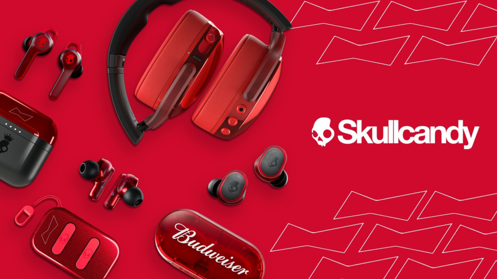 The New Skullcandy x Budweiser Collaboration is Red Hot