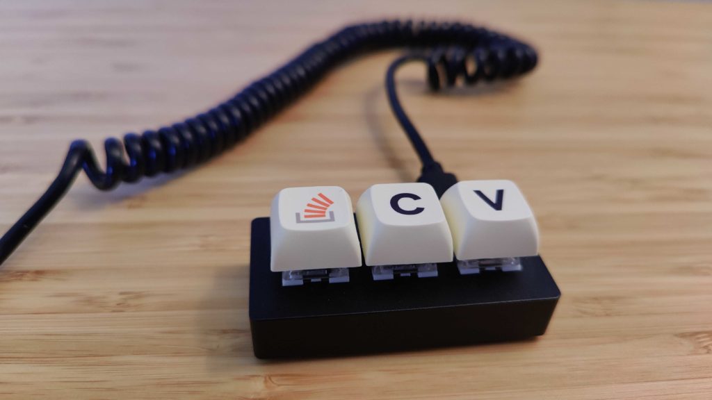 This tiny mechanical keyboard started out as a joke, but it captured our heart