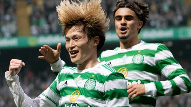 Celtic 6-0 Motherwell: Champions celebrate trophy lift with scintillating final-day victory
