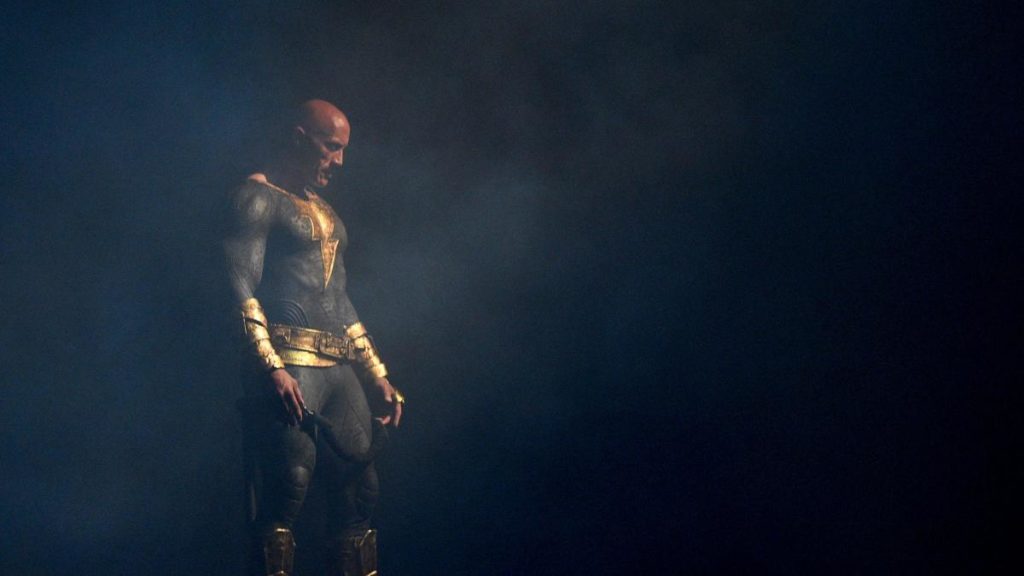 Dwayne Johnson makes epic Black Adam entrance at Comic-Con