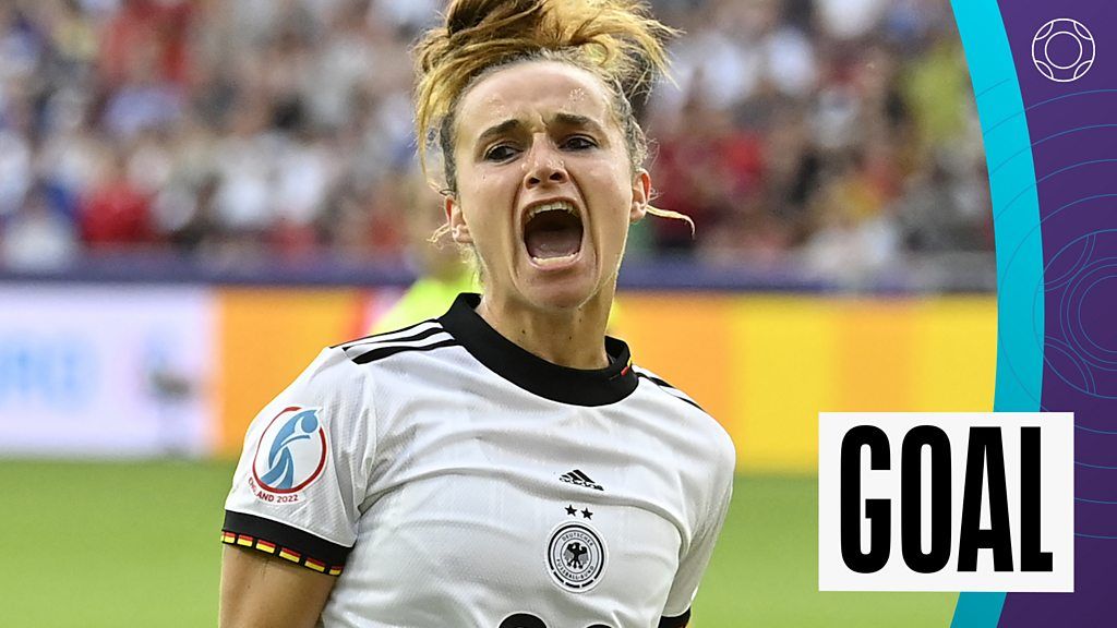 Euro 2022: Lina Magull fires Germany in front against Denmark