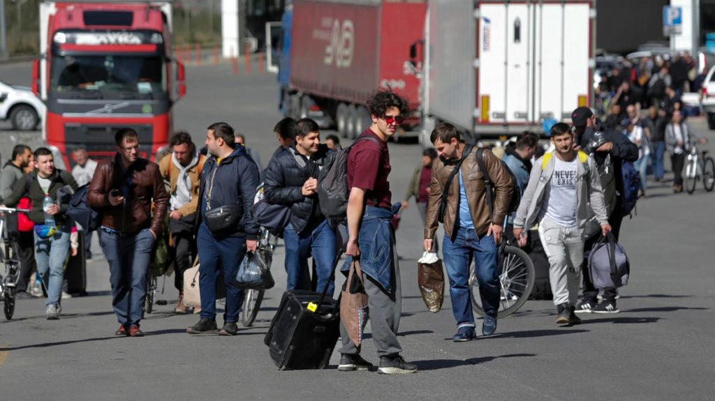 ‘Hopeless Situation’: Thousands Of Russians Flee To Neighboring Countries To Avoid Putin’s Military Draft