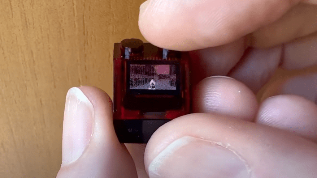 This Tiny Pi-Powered LEGO Brick Plays ‘DOOM’