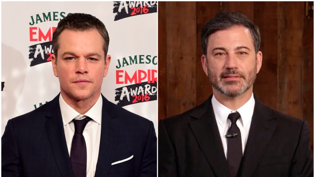 Jimmy Kimmel jokes he is ‘thrilled’ Matt Damon might not attend Oscars