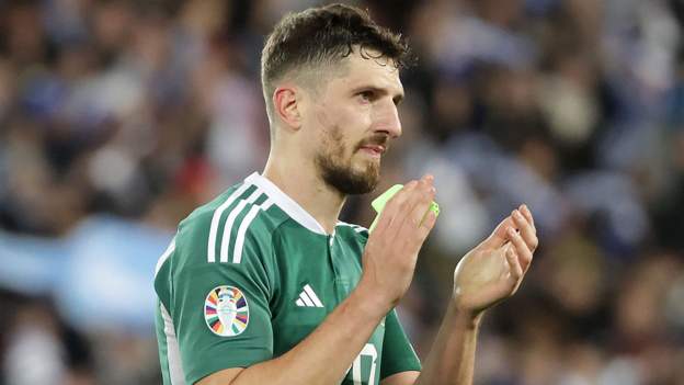 Northern Ireland 0-1 Finland: Craig Cathcart ‘frustrated’ after Euro qualifying defeat