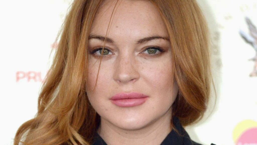 Lindsay Lohan shares first picture after giving birth to baby boy Luai