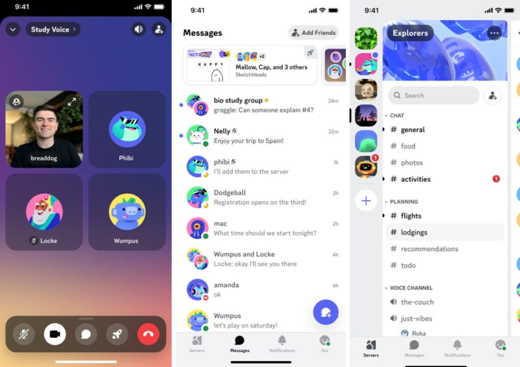 Discord reimagines its mobile app to showcase its best social features